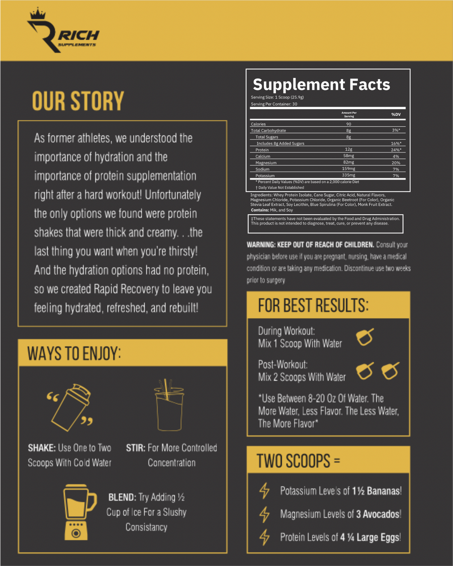 Rapid Recovery - Mixed Berry