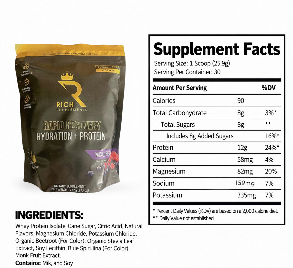 Rapid Recovery - Mixed Berry